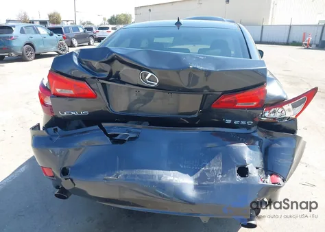 2007 Lexus Is 250 z USA, uszkodzony, nr VIN JTHBK262475030802